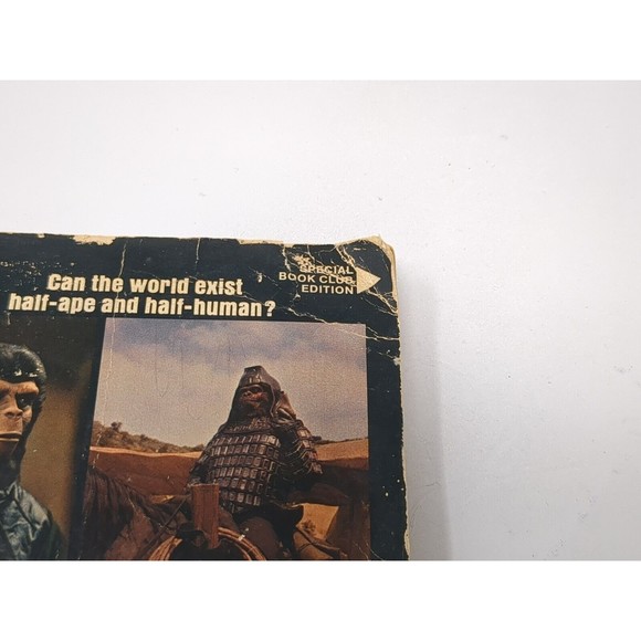 Beneath The Planet of the Apes Michael Avallone 1970 Bantam Paperback Book Club - Picture 4 of 13